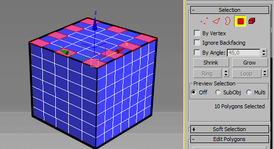 extrude poly